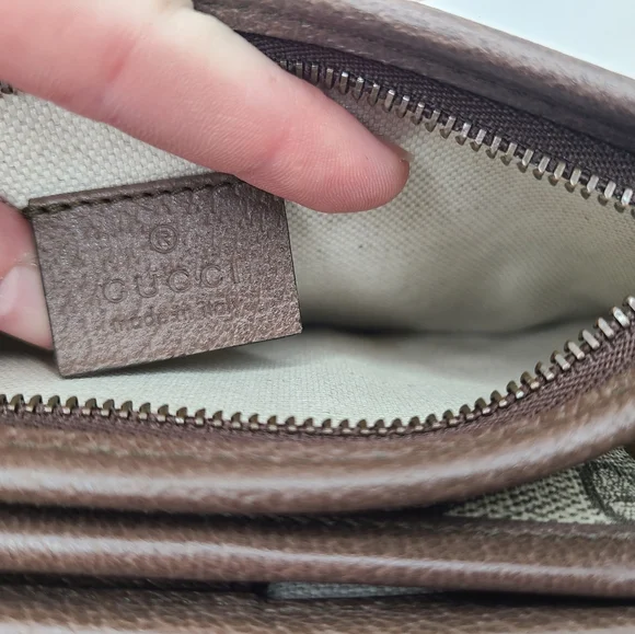 SOLD!!! Gucci Ophidia GG Supreme & Leather Mini Bag - Picture 5 of 12